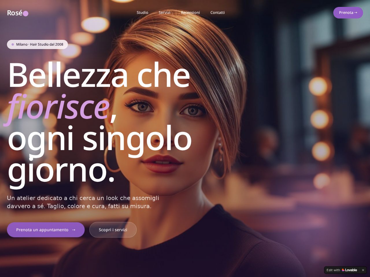 Booking & Style Template